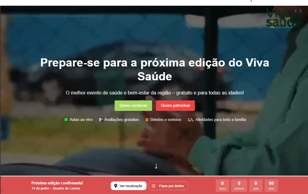 Viva Saúde – Evento Comunitário de Bem-Estar